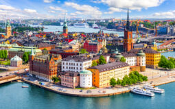 Scheden  mit Stockholm, Insel Öland und Göta Kanal