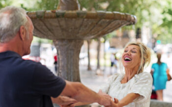 Best Ager sind glücklich im Urlaub