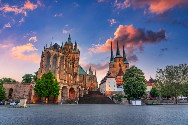 Domplatz in Erfurt