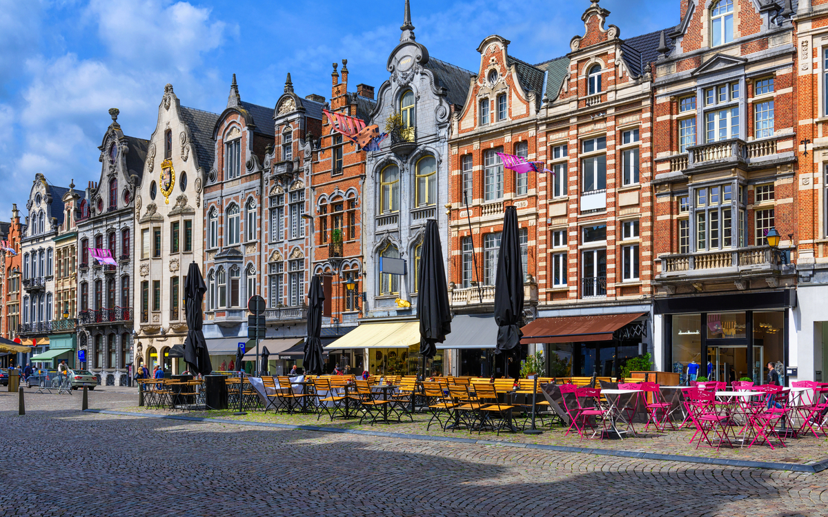 Lebendiges, malerisches Flandern