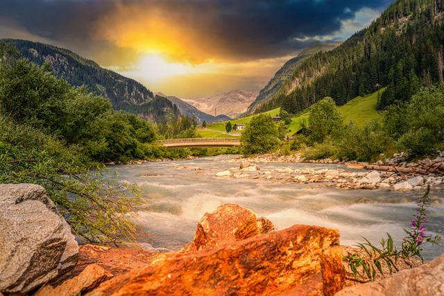 Defereggental im Nationalpark Hohe Tauern