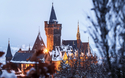 Schloss Wernigerode im Winter
