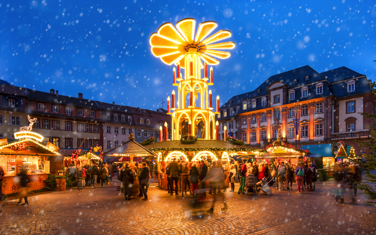 Heidelberg im Advent